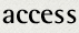 アクセス access
