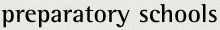 preparatory schools